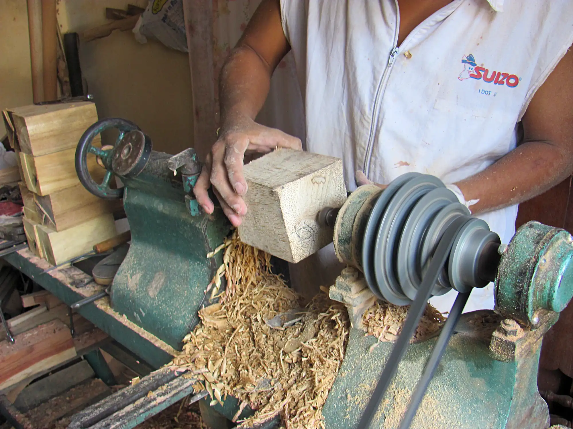 Making Bamboo Polo Balls from Guadua Rhizomes