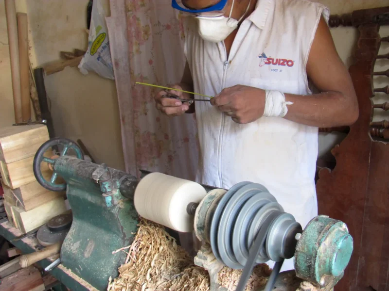 Making Bamboo Polo Balls from Guadua Rhizomes