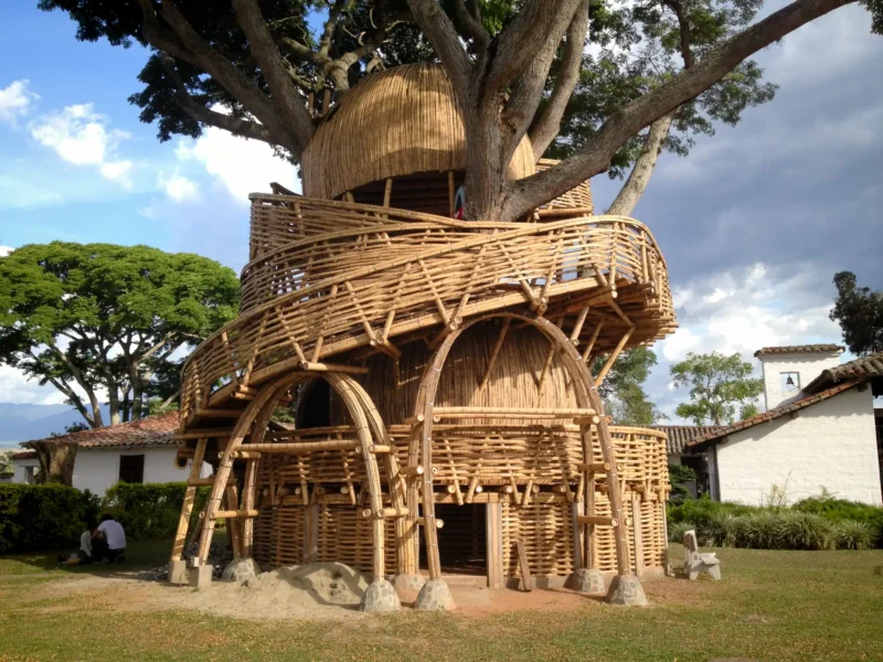 Guadua Bamboo Treehouse Colombia