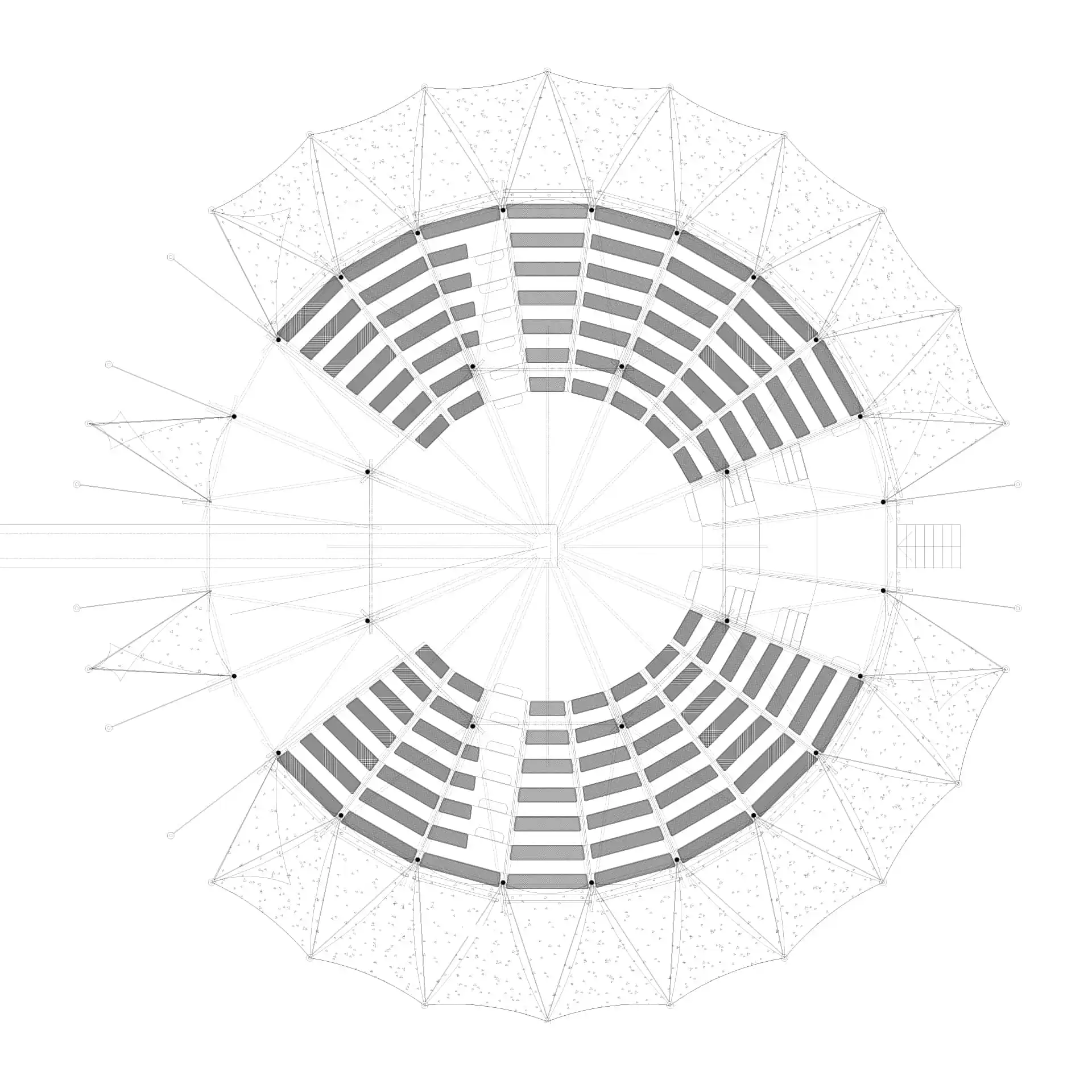 Studio Akkerhuis design for the Mobile Bamboo Theatre in the Netherlands.