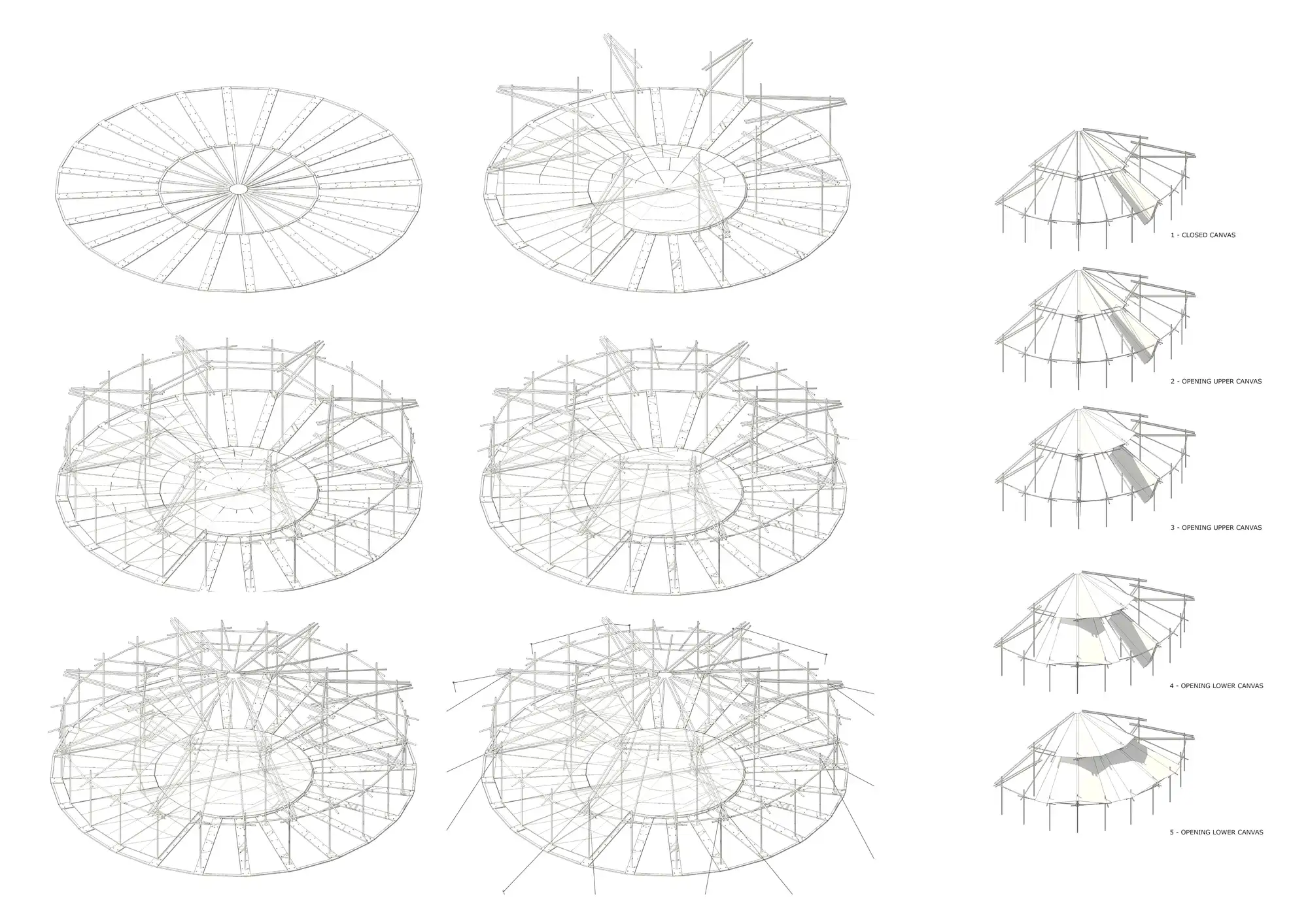 Studio Akkerhuis design for the Mobile Bamboo Theatre in the Netherlands.