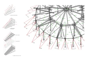 Studio Akkerhuis design for the Mobile Bamboo Theatre in the Netherlands.