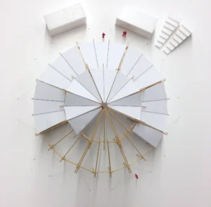 Studio Akkerhuis design for the Mobile Bamboo Theatre in the Netherlands.