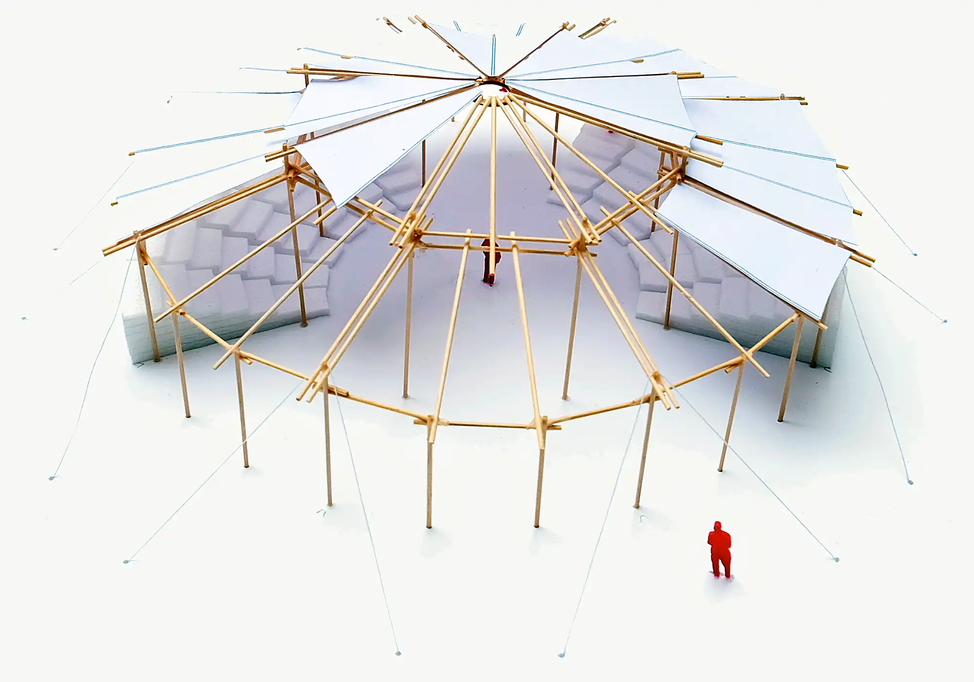 Studio Akkerhuis design for the Mobile Bamboo Theatre in the Netherlands.