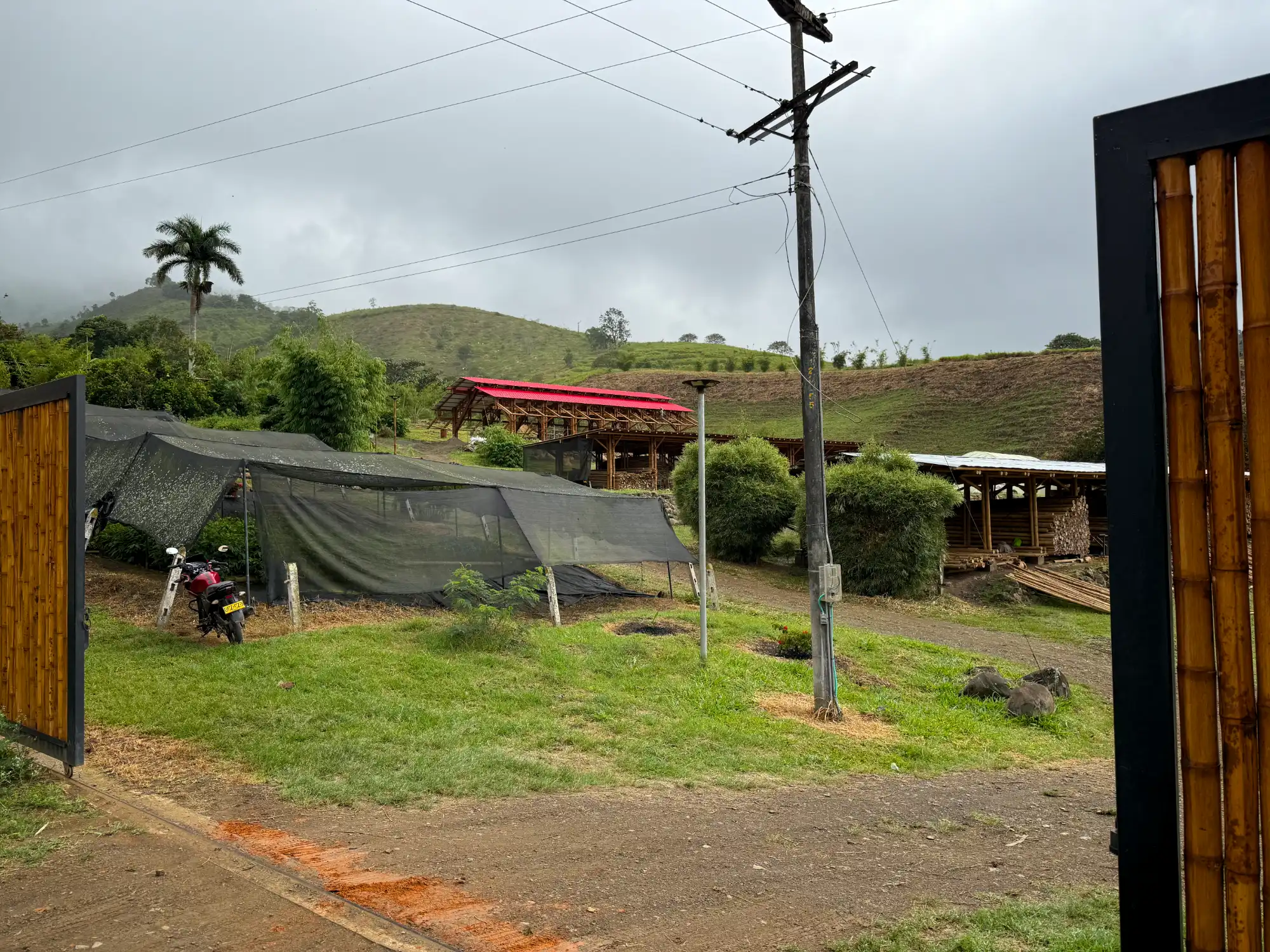 Guadua Bamboo Pavilion Tres Brisas in Colombia