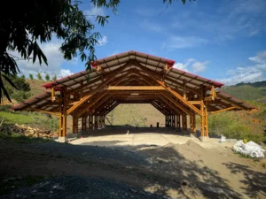 Guadua Bamboo Pavilion Tres Brisas in Colombia