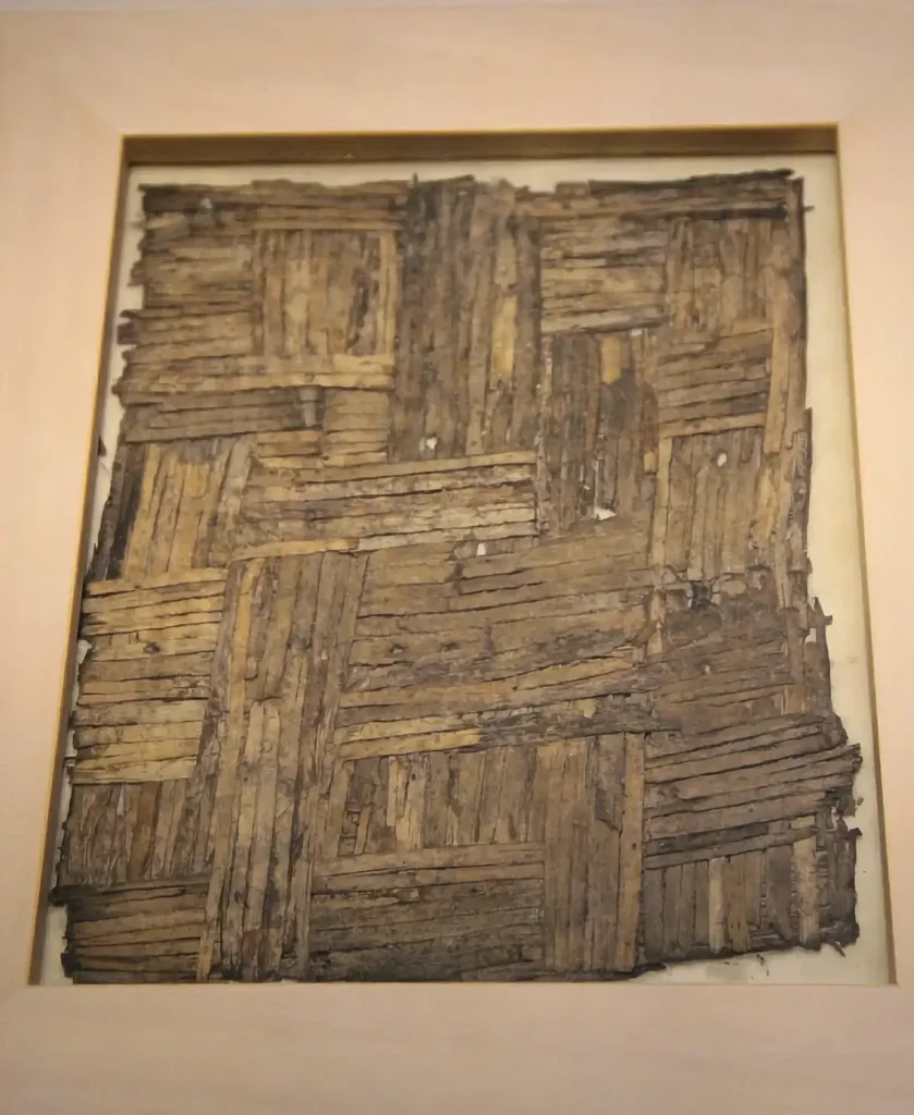 Bamboo History Timeline: From Ancient Traditions to Modern Innovation 2 Reed Mat - Neolithic Hemudu Culture of Zhejiang, China