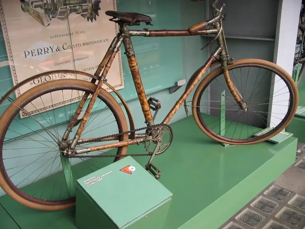 Bamboo History Timeline: From Ancient Traditions to Modern Innovation 14 Bamboo Bicycle from 1896 - England