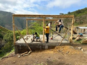 Building a Sustainable Outdoor Bathroom Cabin from Bamboo