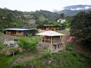 Building a Sustainable Outdoor Bathroom Cabin from Bamboo