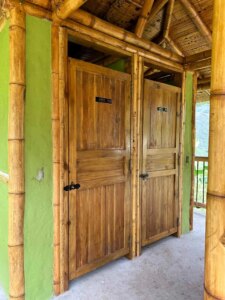 Building a Sustainable Outdoor Bathroom Cabin from Bamboo