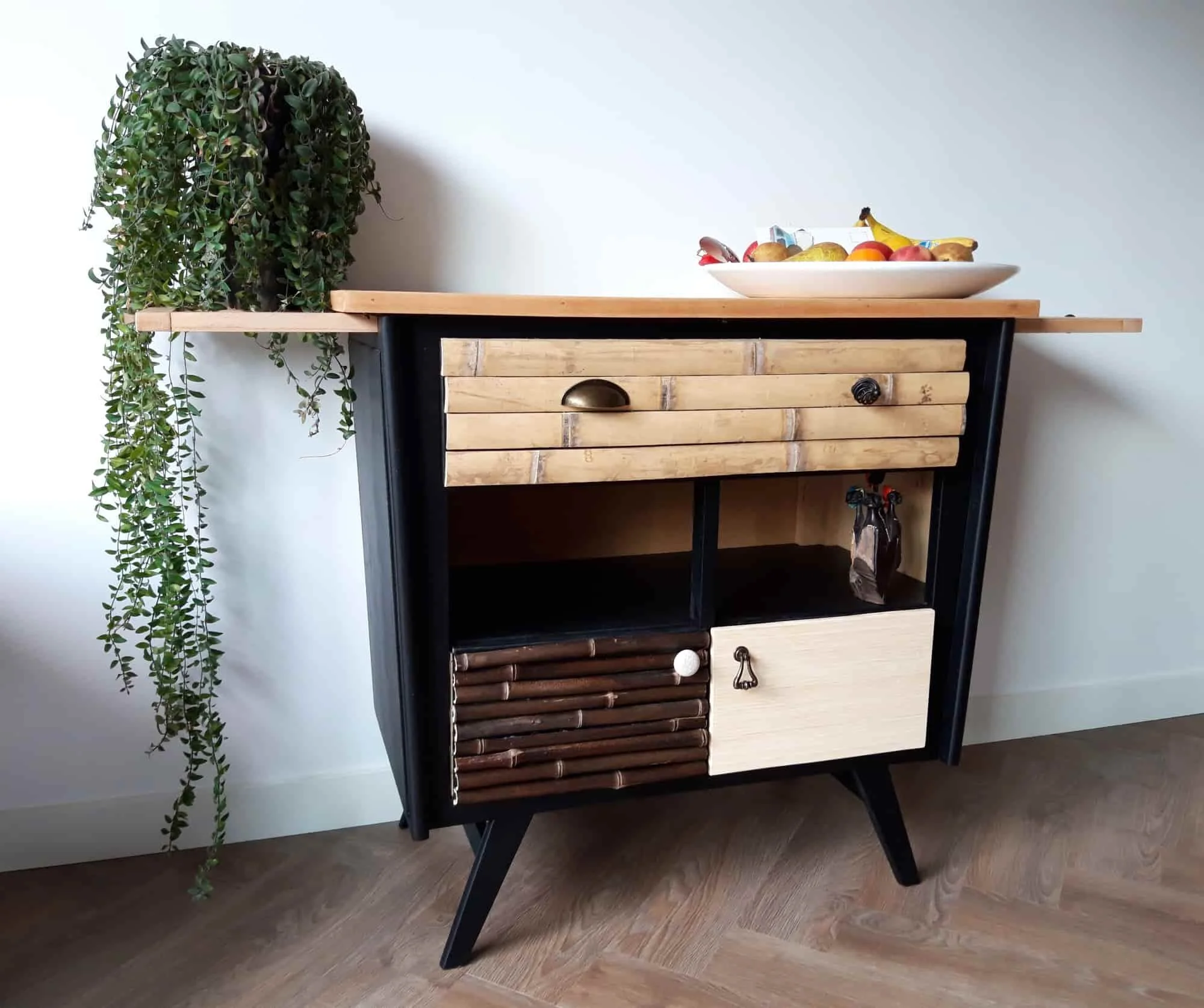 Bamboo Slat Furniture Drawer