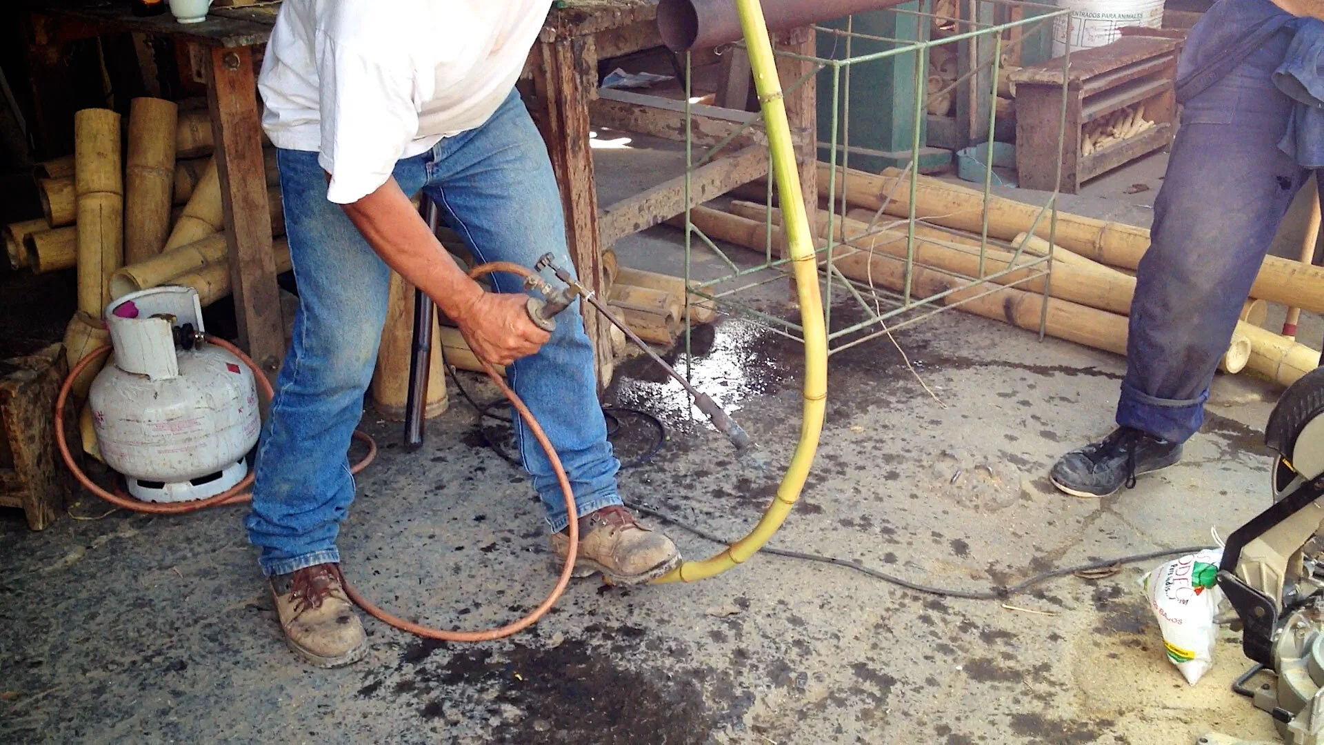 How to Bend Bamboo Poles