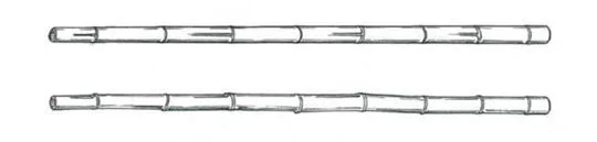 bent_bamboo_cane How to Split Bamboo Poles