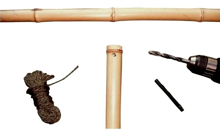 drilled-lashing-bamboo-joint-1 Bamboo Lashing Manual