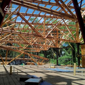 A New Guadua Bamboo Landmark Project at Cerro Tusa Park in Colombia