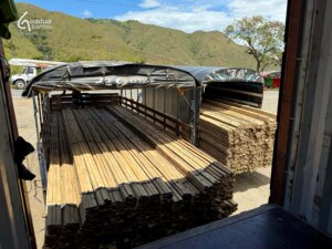 Guadua Bamboo Slats Shipped to the USA for Industrial Lamination