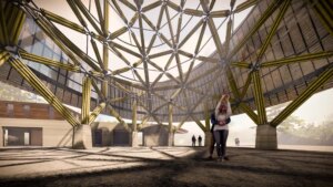 Guadua Bamboo Tower for Zoo in Belgium: Europe’s Largest Structural Bamboo Building