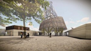 Guadua Bamboo Tower for Zoo in Belgium: Europe’s Largest Structural Bamboo Building