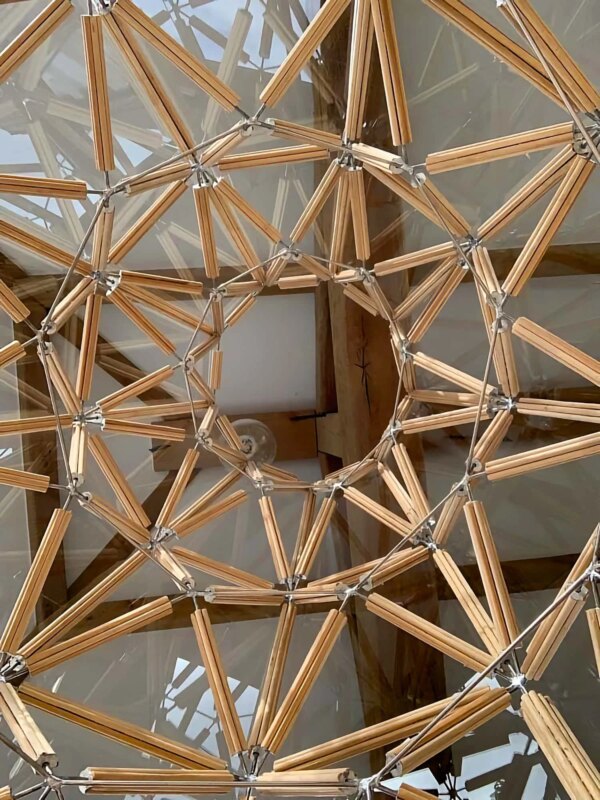 3D Scale Model of Guadua Bamboo Tower for Zoo in Belgium