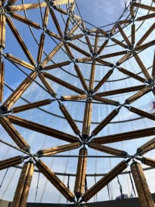 Guadua Bamboo Tower for Zoo in Belgium: Europe’s Largest Structural Bamboo Building