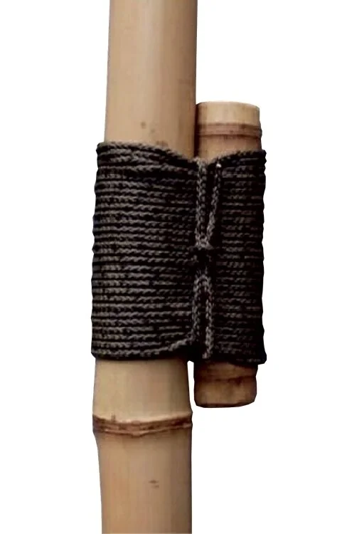 lashed-bamboo-cross-pole-support-2 Bamboo Lashing Manual
