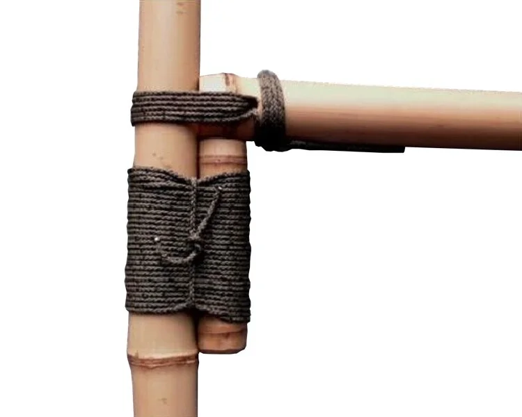 lashed-bamboo-cross-pole-support-4 Bamboo Lashing Manual