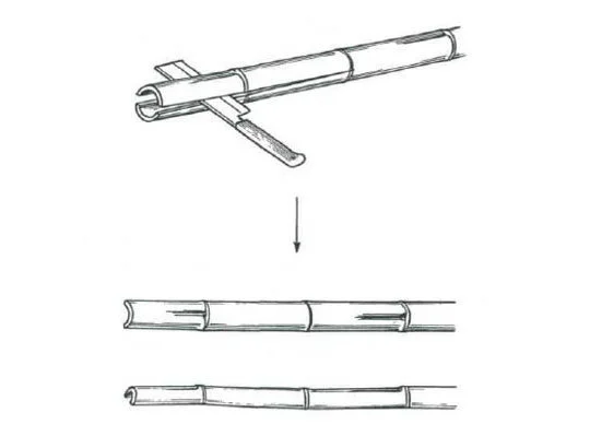 splitting_bamboo_8 How to Split Bamboo Poles