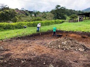 Manual ground leveling