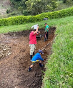 Manual ground leveling