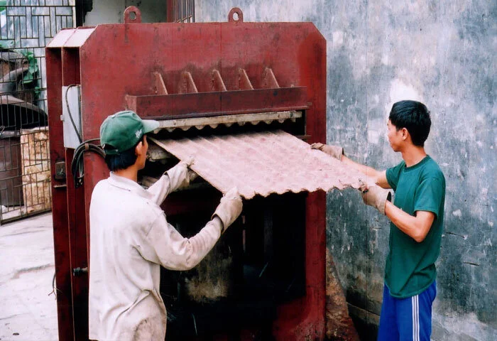 Corrugated Bamboo Roofing Sheets