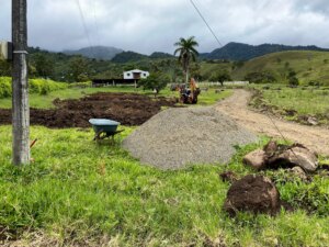 Initial groundworks finished