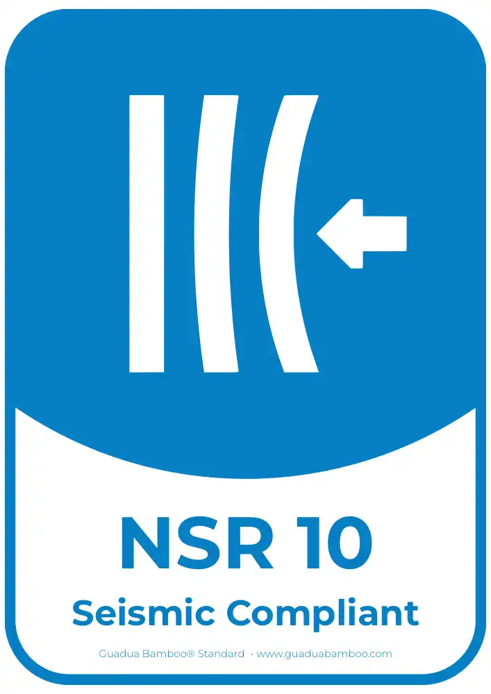 NSR-10 Seismic Resistant Construction Compliance for Bamboo Structures in Colombia
