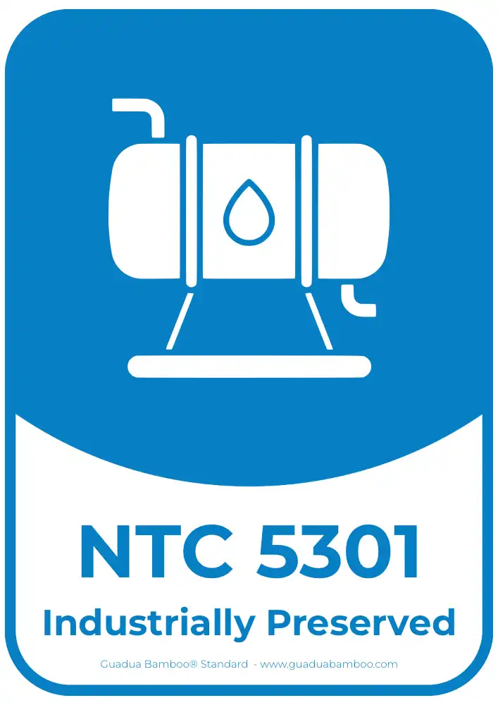 NTC 5301 Preservation Standard for Industrially Treated Guadua Bamboo Poles