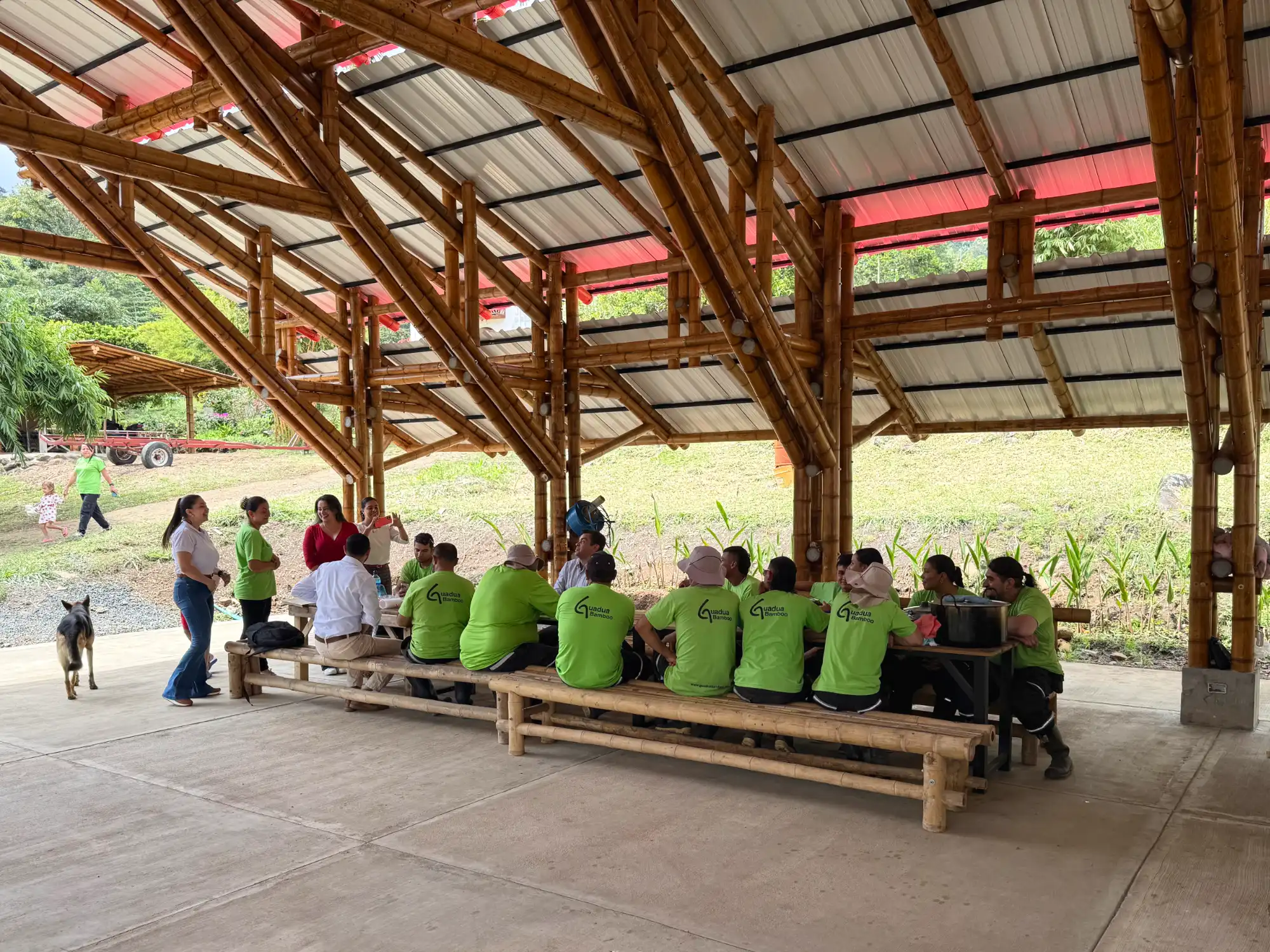 Guadua Bamboo SAS Shares Its Award with a $500,000 COP Bonus for Each Team Member
