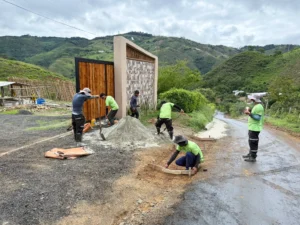 Luxury entrance gate design using premium Guadua Bamboo in Colombia