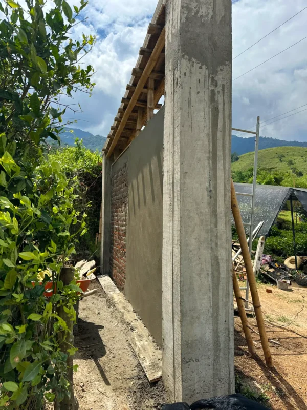 Luxury entrance gate design using premium Guadua Bamboo in Colombia