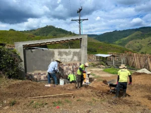 Luxury entrance gate design using premium Guadua Bamboo in Colombia