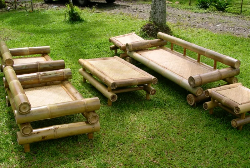 Bamboo furniture production in Costa Rica