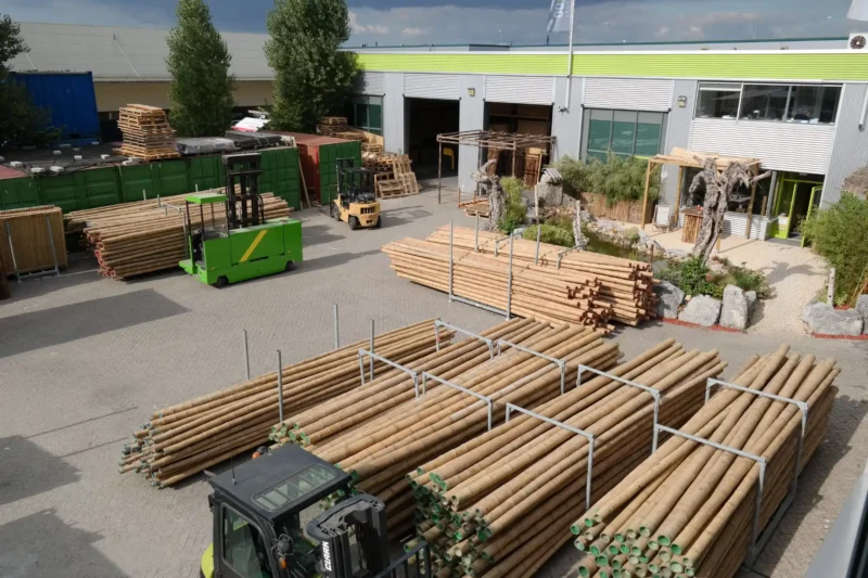 Guadua Bamboo poles distribution in the Netherlands