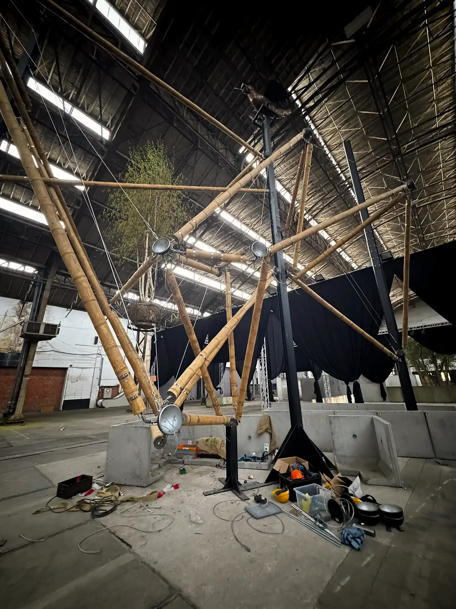Guadua Bamboo Tensegrity Structure Wins Double Award at Floraliën 2026