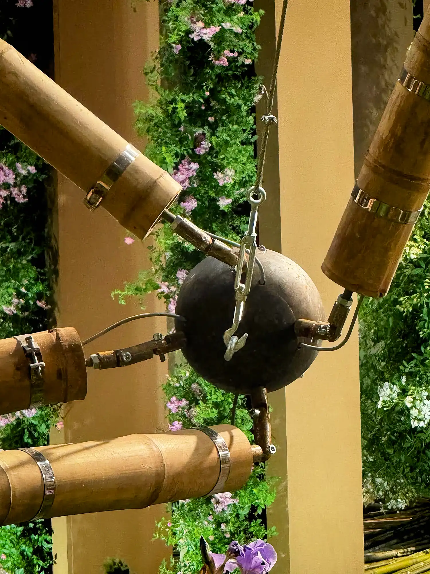 Guadua Bamboo Tensegrity Structure at Floraliën 2026 in Ghent, Belgium